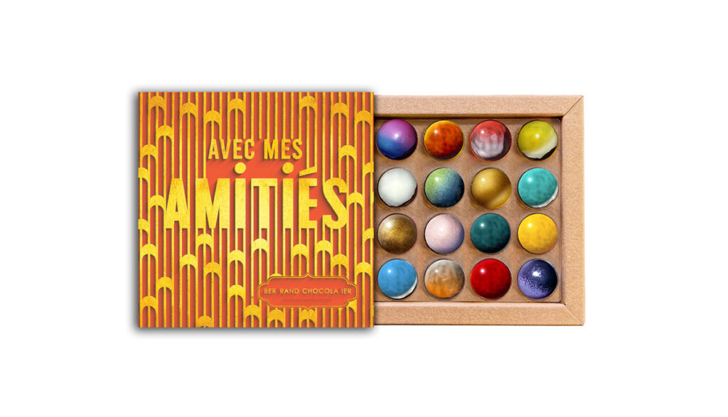Coffret 16 dômes amitiés