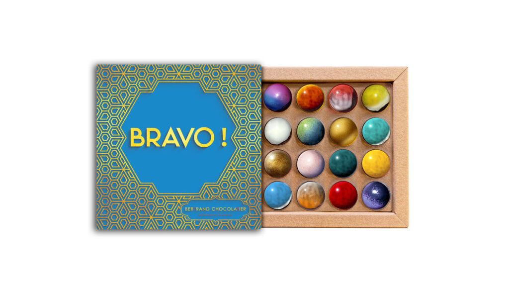 Coffret 16 dômes bravo bleu