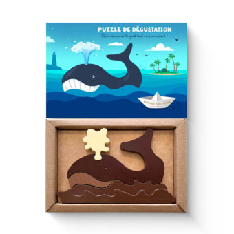 Puzzle de dégustation Baleine