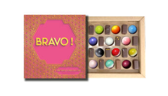 Coffret mixte 24 chocolats Bravo Rose