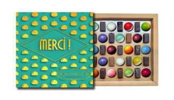 Coffret mixte 35 chocolats Merci