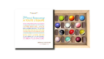 Coffret mixte 24 chocolats Merci l'équipe