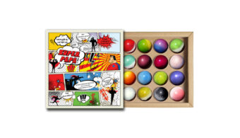 Coffret 16 dômes Super Papa