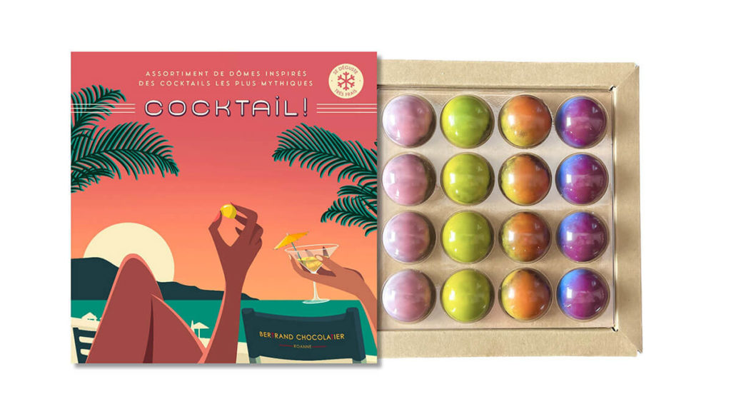 Coffret 16 dômes cocktail