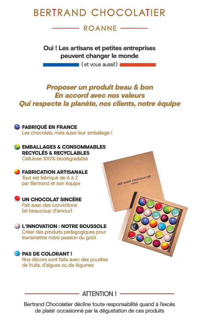 Présentation Bertrand Chocolatier