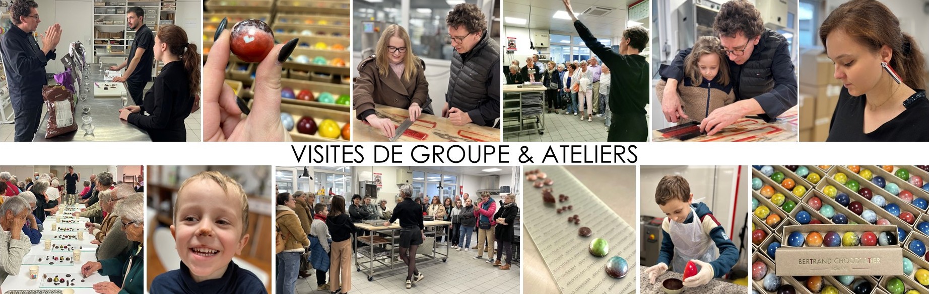 Visites de groupe et ateliers