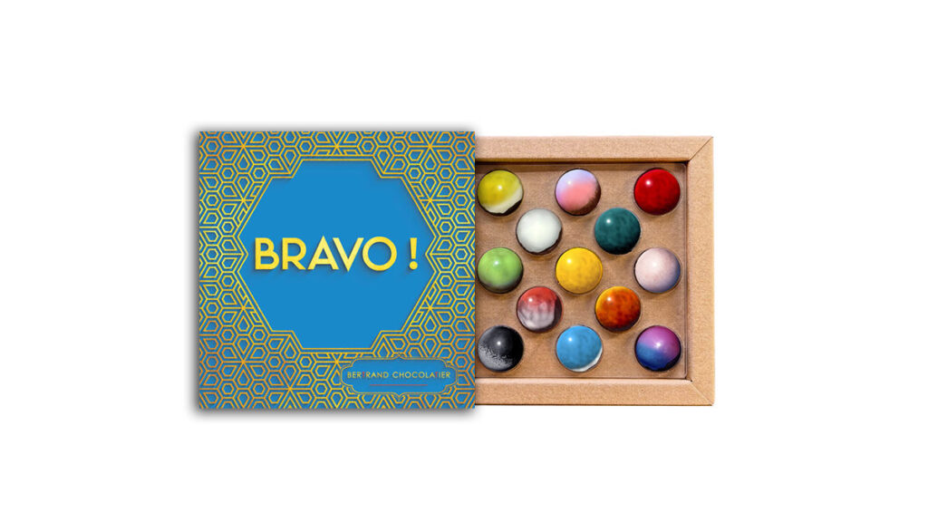 Coffret 13 dômes bravo bleu