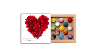 Coffret 13 dômes coeur fleur