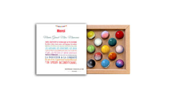 Coffret 13 dômes merci grand-mère