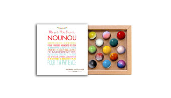 Coffret 13 dômes merci nounou