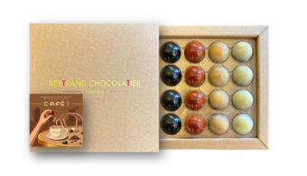 Coffret 16 dômes café