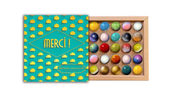 Coffret 25 dômes merci