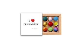 Coffret 9 dômes I love Grand-mère