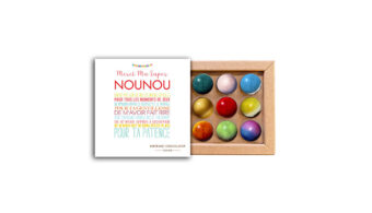 Coffret 9 dômes merci nounou